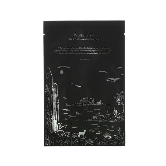 Pyunkang Yul Black Tea Revitalizing Mask Pack lakštinė kaukė, 25ml